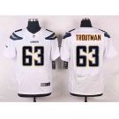 nike nfl jerseys san diego chargers #63 troutman white[new Elite]