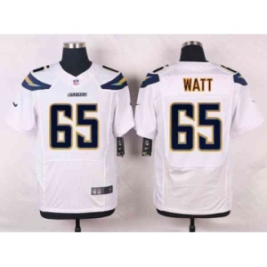 nike nfl jerseys san diego chargers #65 watt white[new Elite]