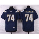 nike nfl jerseys san diego chargers #74 franklin blue[new Elite]