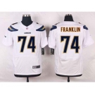 nike nfl jerseys san diego chargers #74 franklin white[new Elite]