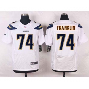 nike nfl jerseys san diego chargers #74 franklin white[new Elite]
