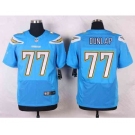 nike nfl jerseys san diego chargers #77 dunlap lt.blue[new Elite]