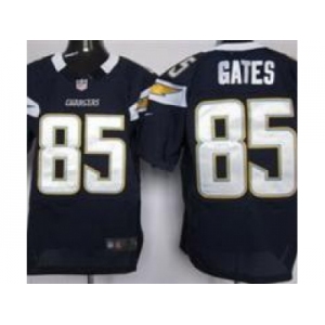 nike nfl jerseys san diego chargers #85 antonio gates dk.blue [Elite Jersey]