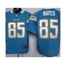 nike nfl jerseys san diego chargers #85 antonio gates lt.blue [Elite Jersey]