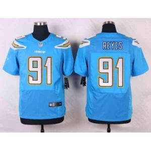 nike nfl jerseys san diego chargers #91 reyes lt.blue[new Elite]