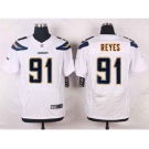 nike nfl jerseys san diego chargers #91 reyes white[new Elite]