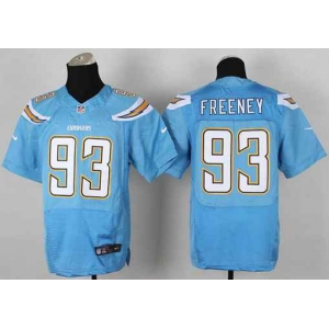 nike nfl jerseys san diego chargers #93 freeney lt.blue[new Elite][freeney]