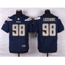 nike nfl jerseys san diego chargers #98 lissemore blue[new Elite]