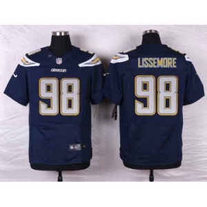 nike nfl jerseys san diego chargers #98 lissemore blue[new Elite]