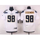 nike nfl jerseys san diego chargers #98 lissemore white[new Elite]