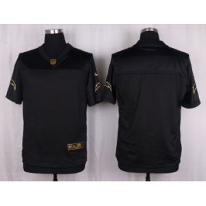 nike nfl jerseys san diego chargers blank black gold collection[Elite]