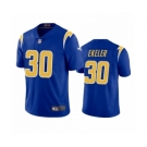 Los Angeles Chargers #30 Austin Ekeler Royal 2020 2nd Alternate Vapor Limited Jersey