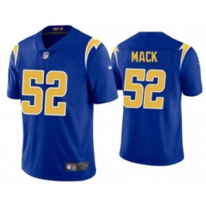 Los Angeles Chargers #52 Khalil Mack Royal 2022 Alternate Vapor Limited Jersey