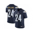 Men Nike Los Angeles Chargers #24 Trevor Williams Navy Blue Team Color Vapor Untouchable Limited Player NFL Jersey