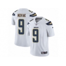 Men Nike Los Angeles Chargers #9 Nick Novak White Vapor Untouchable Limited Player NFL Jersey