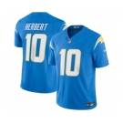 Men's Los Angeles Chargers #10 Justin Herbert Blue 2023 F.U.S.E. Vapor Untouchable Limited Stitched Jersey