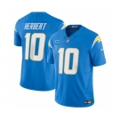 Men's Los Angeles Chargers #10 Justin Herbert Light Blue 2023 F.U.S.E. With 3-Star C Patch Vapor Untouchable Limited Football Stitched Jersey