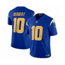 Men's Los Angeles Chargers #10 Justin Herbert Royal 2023 F.U.S.E. Vapor Untouchable Limited Stitched Jersey