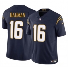 Men's Los Angeles Chargers #16 Casey Bauman Navy 2024 F.U.S.E. Vapor Limited Football Stitched Jersey