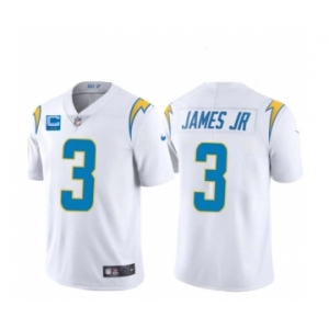Men's Los Angeles Chargers 2022 #3 Derwin James Jr. White With 2-star C Patch Vapor Untouchable Limited Stitched Jersey