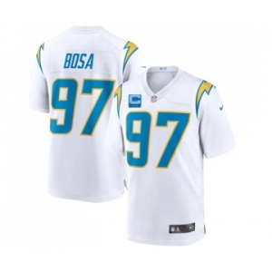 Men's Los Angeles Chargers 2022 #97 Joey Bosa White With 2-star C Patch Vapor Untouchable Limited Stitched NFL Jersey