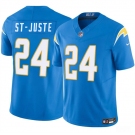 Men's Los Angeles Chargers #24 Benjamin St-Juste Blue 2024 F.U.S.E. Vapor Limited Football Stitched Jersey