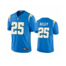 Men's Los Angeles Chargers #25 Joshua Kelley Blue Vapor Untouchable Limited Stitched Jersey