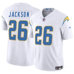 Men's Los Angeles Chargers #26 Donte Jackson White 2025 F.U.S.E. Vapor Limited Football Stitched Jersey