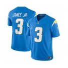 Men's Los Angeles Chargers #3 Derwin James Jr. Blue 2023 F.U.S.E. Vapor Untouchable Limited Stitched Jersey