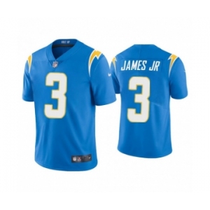 Men's Los Angeles Chargers #3 Derwin James Jr. Blue Vapor Untouchable Limited Stitched Jersey