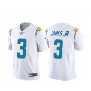 Men's Los Angeles Chargers #3 Derwin James Jr. White Vapor Untouchable Limited Stitched Jersey
