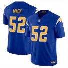 Men's Los Angeles Chargers #52 Khalil Mack Royal 2025 F.U.S.E Vapor Limited Stitched Football Jersey