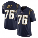 Men's Los Angeles Chargers #76 Joe Alt Navy Vapor Limited Football Stitched Jersey