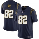 Men's Los Angeles Chargers #82 Brenden Rice Navy 2024 Draft Vapor Limited Football Stitched Jersey