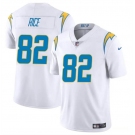 Men's Los Angeles Chargers #82 Brenden Rice White 2024 Draft Vapor Limited Football Stitched Jersey