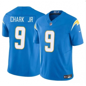 Men's Los Angeles Chargers #9 DJ Chark Jr Blue 2024 F.U.S.E. Vapor Limited Football Stitched Jersey