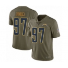 Men's Los Angeles Chargers #97 Joey Bosa Limited Olive 2017 Salute to Service Football Jersey