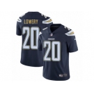 Men's Nike Los Angeles Chargers #20 Dwight Lowery Vapor Untouchable Limited Navy Blue Team Color NFL Jersey