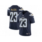 Men's Nike Los Angeles Chargers #23 Dexter McCoil Vapor Untouchable Limited Navy Blue Team Color NFL Jersey