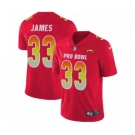 Men's Nike Los Angeles Chargers #33 Derwin James Limited Red AFC 2019 Pro Bowl NFL Jersey