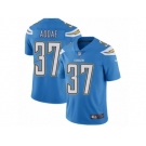 Men's Nike Los Angeles Chargers #37 Jahleel Addae Vapor Untouchable Limited Electric Blue Alternate NFL Jersey