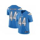 Men's Nike Los Angeles Chargers #44 Andre Williams Vapor Untouchable Limited Electric Blue Alternate NFL Jersey