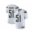 Men's Nike Los Angeles Chargers #51 Kyle Emanuel Vapor Untouchable Limited White NFL Jersey