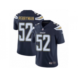 Men's Nike Los Angeles Chargers #52 Denzel Perryman Vapor Untouchable Limited Navy Blue Team Color NFL Jersey