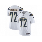 Men's Nike Los Angeles Chargers #72 Joe Barksdale Vapor Untouchable Limited White NFL Jersey