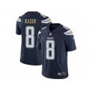 Men's Nike Los Angeles Chargers #8 Drew Kaser Vapor Untouchable Limited Navy Blue Team Color NFL Jersey