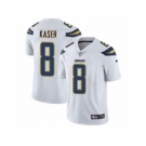 Men's Nike Los Angeles Chargers #8 Drew Kaser Vapor Untouchable Limited White NFL Jersey