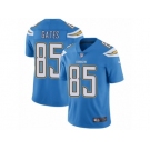 Men's Nike Los Angeles Chargers #85 Antonio Gates Vapor Untouchable Limited Electric Blue Alternate NFL Jersey