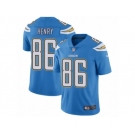 Men's Nike Los Angeles Chargers #86 Hunter Henry Vapor Untouchable Limited Electric Blue Alternate NFL Jersey