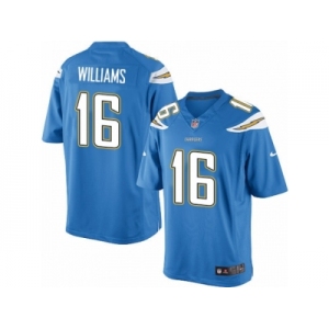 Men's Nike San Diego Chargers #16 Tyrell Williams Limited Electric Blue Alternate NFL Jersey